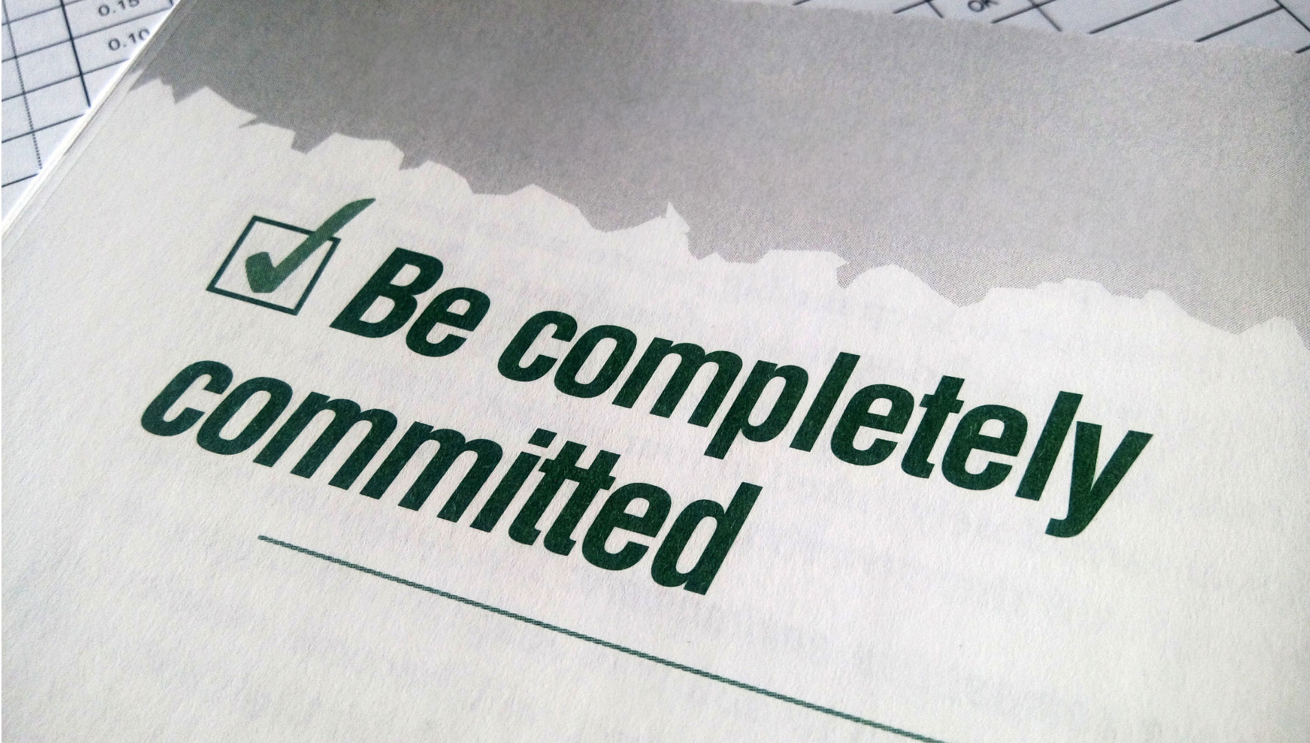 A Commitment To Change