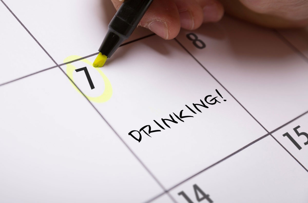 Scheduling Your Day Around Drinking